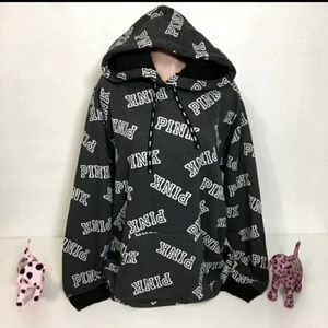 (SOLD) VICTORIA'S SECRET PINK LOGO HOODIE